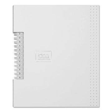 Oxford™ Idea Collective Professional Wirebound Hardcover Notebook, 1 Subject, Medium-college Rule, White Cover, 8 X 5.5, 80 Sheets freeshipping - TVN Wholesale